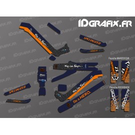 Kit deco TroyLee Disseny Edició Completa (Blau/Rrange) - Especialitzada Kenevo (després de 2020) -idgrafix