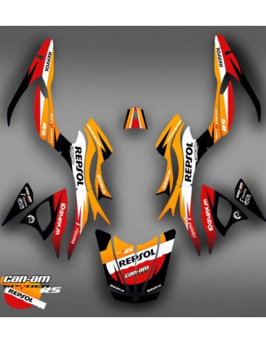 Kit décoration Repsol Edition - IDgrafix - Can Am Spyder RS