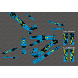 Kit-deco-Brush Edition Full (Blau/Gelb) - Specialized Kenevo (nach 2020) -idgrafix