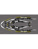 Kit décoration Monster Splash Jaune pour Seadoo RXT 260 / 300 (coque S3)