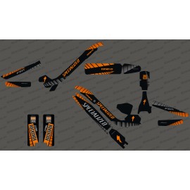 Kit deco GP Edición Completa (Naranja) - Especializado Kenevo -idgrafix
