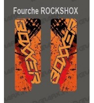 Pegatinas De Protección Tenedor De Cepillo (Naranja) RockShox Boxxer
