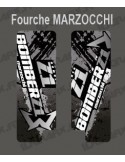 Stickers Protection Fork Brush (Grey) Marzocchi Bomber