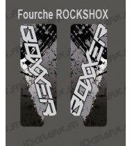 Stickers Protection Fork Brush (Grey) RockShox Boxxer