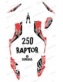 Kit de decoració Carrer Vermell - IDgrafix - Yamaha 250 Rapinyaire