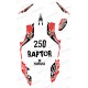 Kit de decoración de la Calle Rojo - IDgrafix - Yamaha Raptor 250