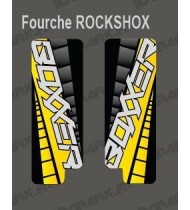Adhesius de Protecció de Forquilla GP (Groc) RockShox Boxxer -idgrafix