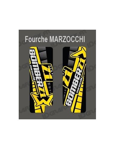 Pegatinas de Protección de la Horquilla GP (Amarillo), Marzocchi Bomber