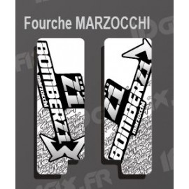 Adhesius De Protecció De Forquilla TroyLee (Blanc) Marzocchi Bomber -idgrafix
