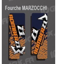 Stickers Protection Fork TroyLee (Blue) Marzocchi Bomber