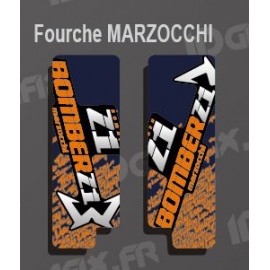 Stickers Protection Fourche TroyLee (Bleu) Marzocchi Bomber-idgrafix