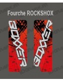 Adhesius De Protecció De Forquilla Raspall (Vermell) - RockShox Boxxer