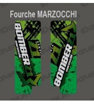 Adesivi Protezione Forcella Pennello (Verde) Marzocchi Bomber