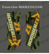 Adhesius De Protecció De Forquilla D(Verd) - Marzocchi Bomber -idgrafix
