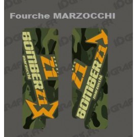Adhesius De Protecció De Forquilla D(Verd) - Marzocchi Bomber -idgrafix