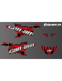 Kit decoration Splash Edition (Red) - Idgrafix - Can Am Maverick SPORT