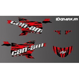 Kit decoration Splash Edition (Red) - Idgrafix - Can Am Maverick SPORT - IDgrafix