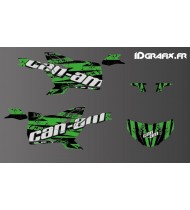 Kit decorazione Splash Edizione (Verde) - Idgrafix - Can Am Maverick SPORT
