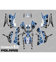 Kit décoration Street Bleu (Full) - IDgrafix - Polaris 850/1000 Scrambler