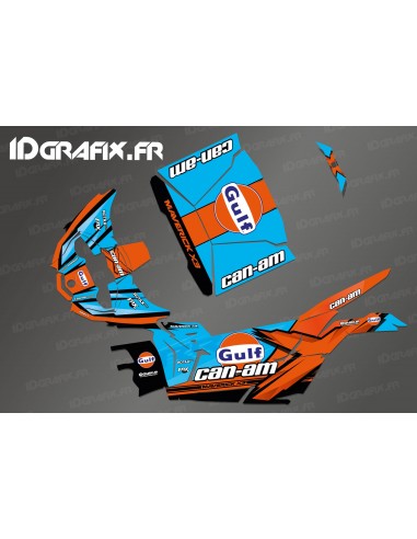 Kit décoration Gulf Edition - Idgrafix - Can Am Maverick X3