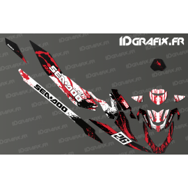 Kit décoration Splash Race Edition (Rouge) - Seadoo RXT-X 300-idgrafix