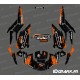 Kit decoration Spotof Edition (Orange)- IDgrafix - Polaris RZR 1000 Turbo - IDgrafix