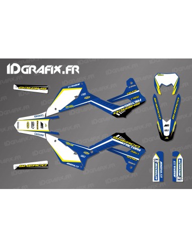 Kit de decoració Blava Edició - Sherco 125-250-300-450 -idgrafix