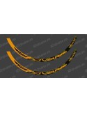 Lot 2 Stickers Rim Roval (Camo Green)