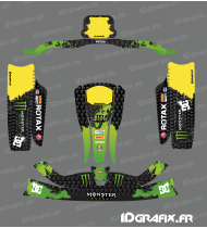 - Deko-Kit 100% - Def Monster Grün, für Kart-KG CIK02