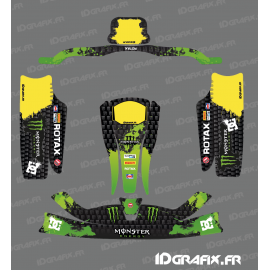 Kit deco 100% Custom Monster Green for go-Karting KG CIK02 - IDgrafix