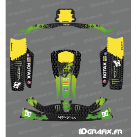Kit deco 100% Personalizado Monstruo Verde para go-Karting KG CIK02 -idgrafix