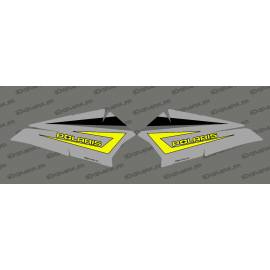 Kit decoration Door Low Original Polaris Grey/Limon - IDgrafix - Polaris RZR 900/1000 - IDgrafix