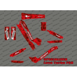 Kit deco Camo SWORKS Edition Full (Red) - Specialized Turbo Levo - IDgrafix