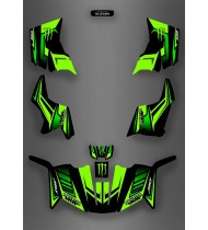 Kit décoration Monster Green Edition (Full) - IDgrafix - ADLY 600