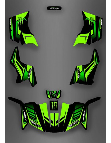 Kit décoration Monster Vert Edition (Full) - IDgrafix - ADLY 600