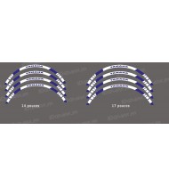 Pliegues de Borde (x2) para Kawasaki KX
