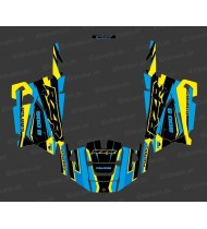 Kit de decoració Fàbrica Edició (Blau/Groc) - IDgrafix - Polaris RZR 900 -idgrafix