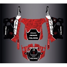 Kit dekor XP1K Edition (Rot)- IDgrafix - Polaris RZR 1000 S/XP