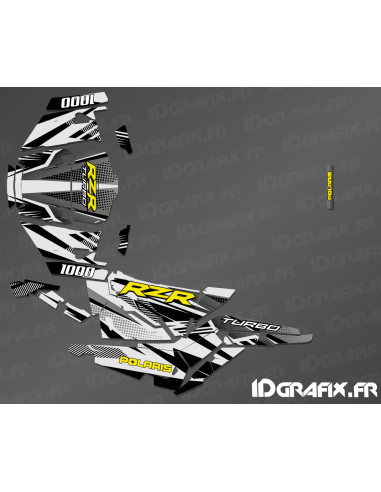 Kit dekor Electron Edition (Grau) - IDgrafix - Polaris RZR 1000 Turbo