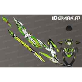 Kit de décoration Carrera de Monster Edition (Verde) - Seadoo RXT-X 300 -idgrafix