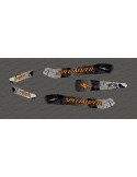 Kit deco Brush Edition Light (Grey/Orange) - Specialized Kenevo 2020