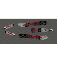 Kit deco Brush Edition Light (Grey/Red) - Specialized Kenevo 2020