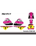 Kit decoration Pink Vintage Full - IDgrafix - Yamaha 80 Piwi
