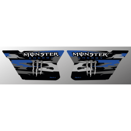 Kit décoration Portes CF Moto Zforce (Bleu)- Monster Edition - IDgrafix-idgrafix