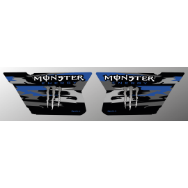 Kit decoration Doors CF Moto Zforce (Blue)- Monster Edition - IDgrafix - IDgrafix