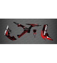 Kit decorazione Labirinto Edizione Completa (Rosso) - IDgrafix - Can Am Renegade