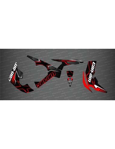 Kit decoration Maze Edition Full (Red) - IDgrafix - Can Am Renegade