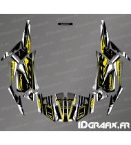 Kit decorazione Factory Edition (Grigio/Giallo) - IDgrafix - Polaris RZR 1000 Turbo