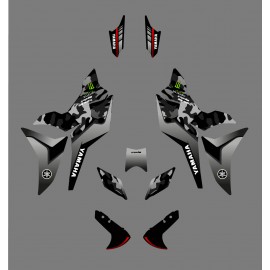 Kit de decoració Camo Edició gris - Yamaha MT-09 Traçadors -idgrafix