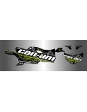 Kit de decoració de Llamps Edició (Groc) - Idgrafix - Can Am Maverick ESPORT